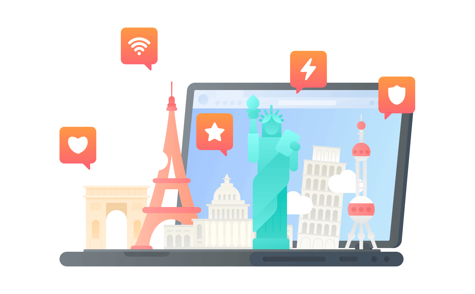 在特克斯和凯科斯群岛连接到中国的软件 - 华人VPN